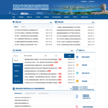 湖南省招标投标监管网