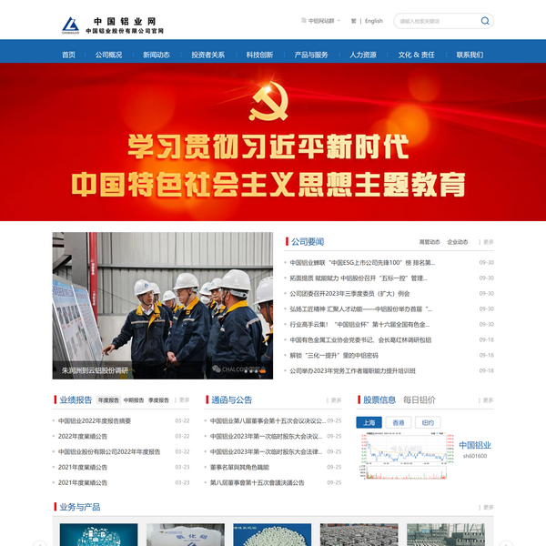 中国铝业网